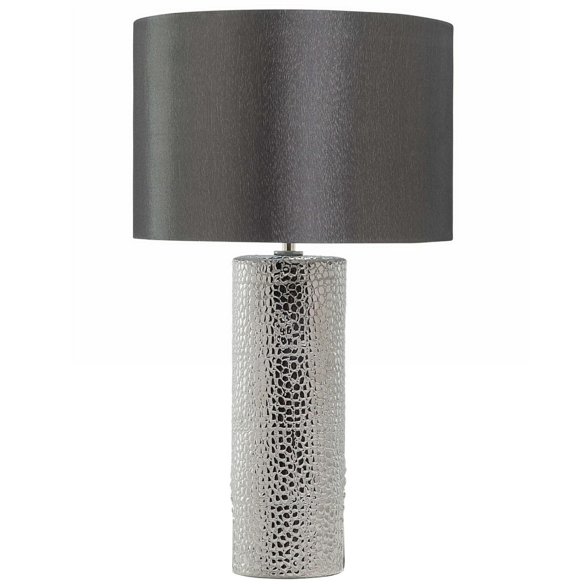 TISCHLAMPE Aiken 30/30/52 cm - Schwarz, Keramik (30/30/52cm) - Beliani