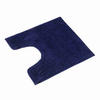 BADEMATTE MIT WC AUSCHNITT PARIS - Dunkelblau, Textil (45/45cm) - WohnDirect