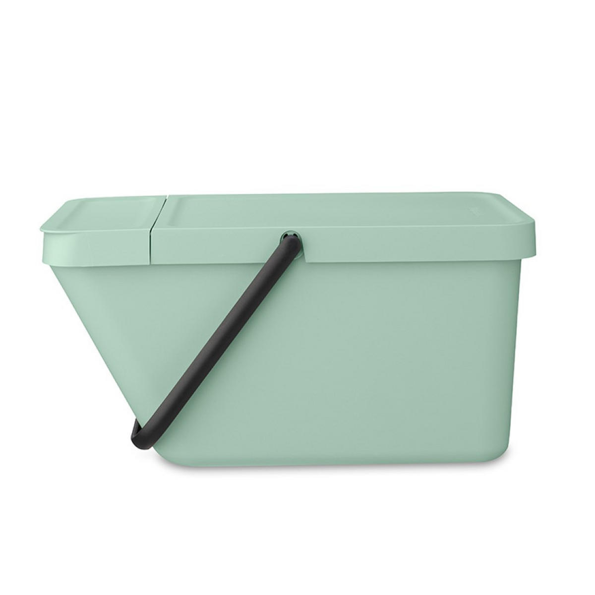 ABFALLSAMMLER Stapelbarer Mit Tragegriff 20 Liter Kunststoff Jade - Grün, Kunststoff (28/22.5/45cm) - PROREGAL