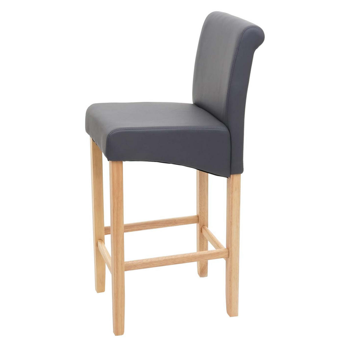 BARHOCKER Grau 2er-Set - Grau, Textil (39/105/53cm) - MCW