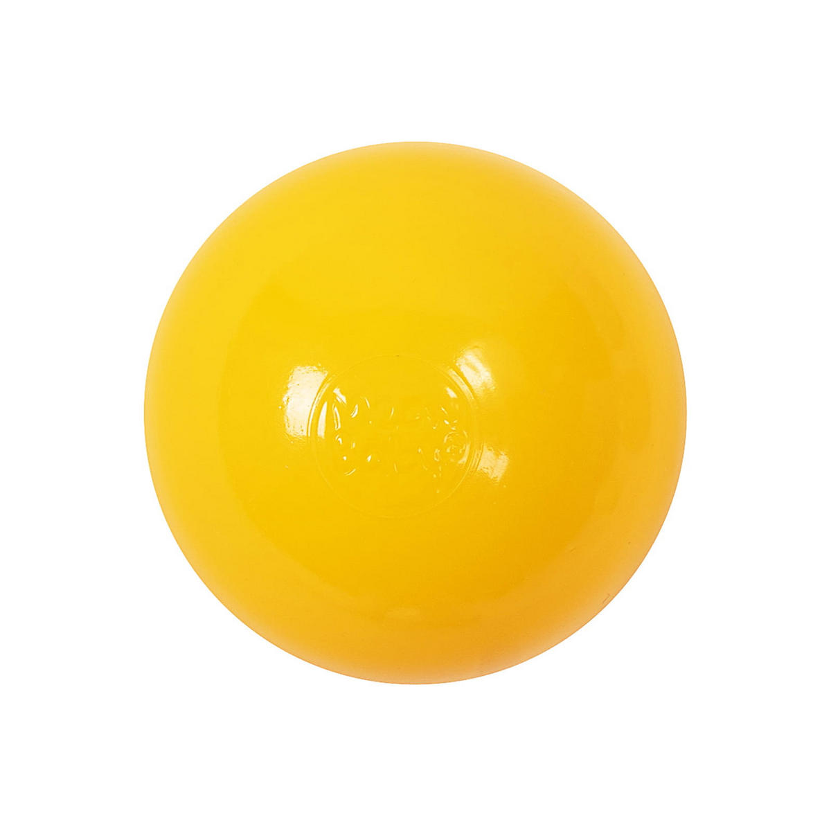 BÄLLE für Bällebad, Kinder Spielbälle, Plastikbälle 50 pcs.: Gelb - Gelb, Textil (7/7/7cm) - MeowBaby