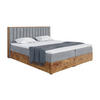 BOXBETT Lofty 4 H3 - Grau, Holzwerkstoff (140/200cm) - Meblini