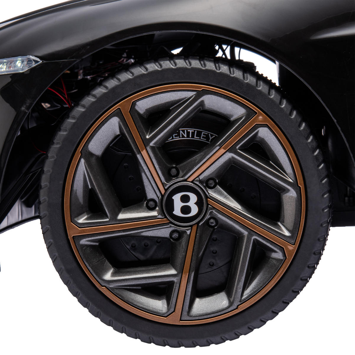 ELEKTRO-KINDERAUTO DE-13155 Flügeltüren Schwarz - Schwarz, Kunststoff (108/65/45cm) - ComfortXL