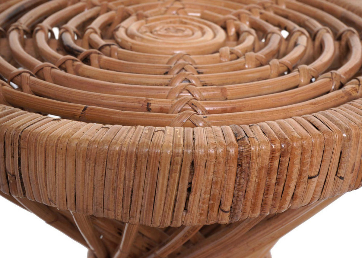 BEISTELLTISCH rund Braun - Braun, Holz (38/38/43cm) - MCW