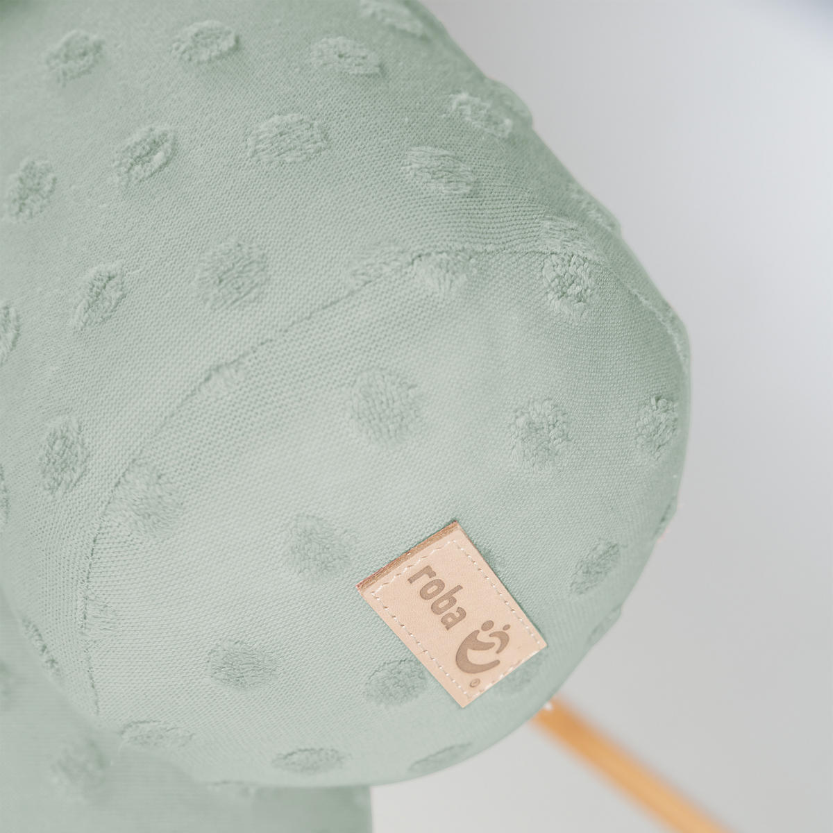 BETTSCHLANGE Lil Planet frosty green - Grün, Textil (170/12cm) - Roba