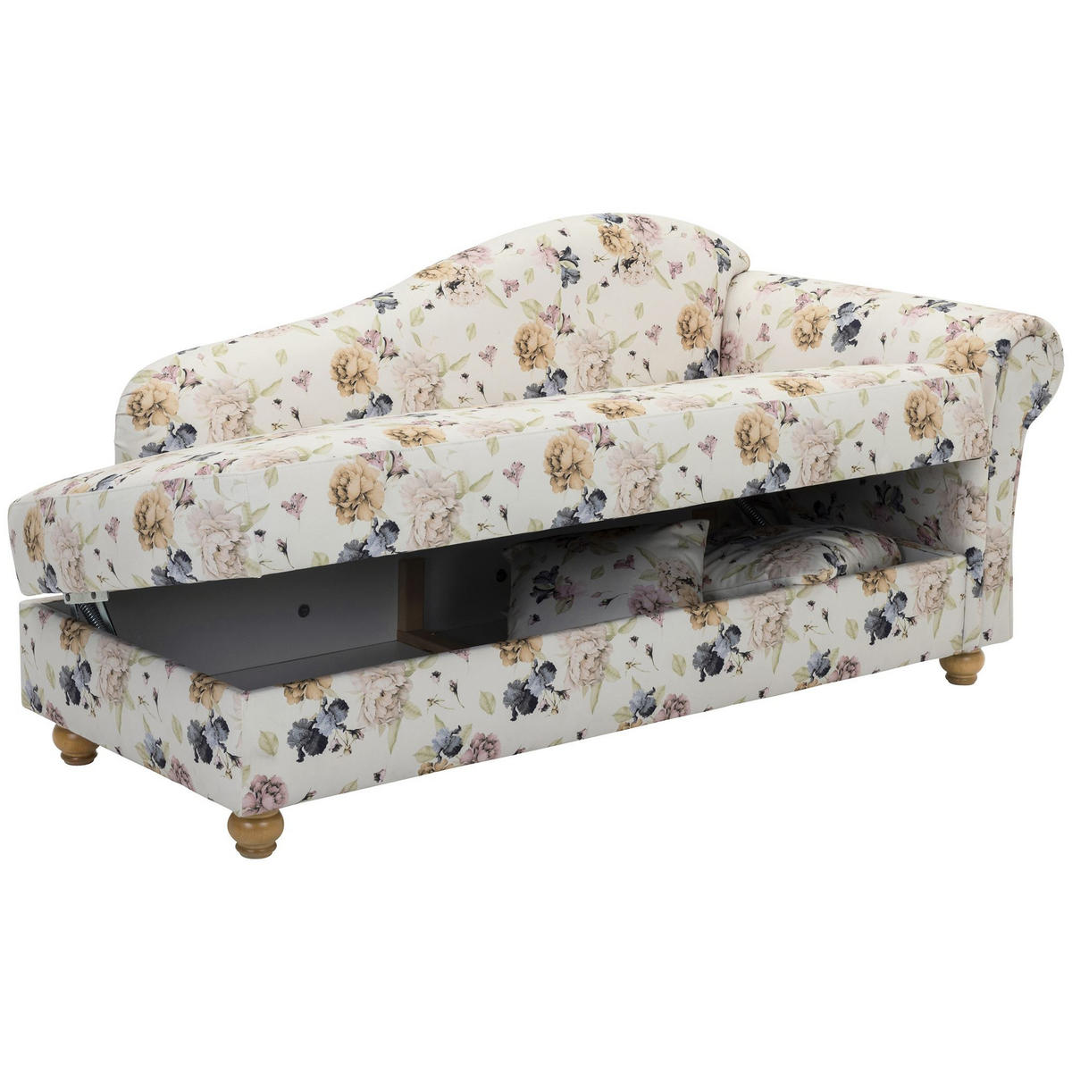 RECAMIERE Armlehne rechts Katrinka Flachgewebe beige - Beige, Kunststoff (188/84/92cm) - 58aufmkessel