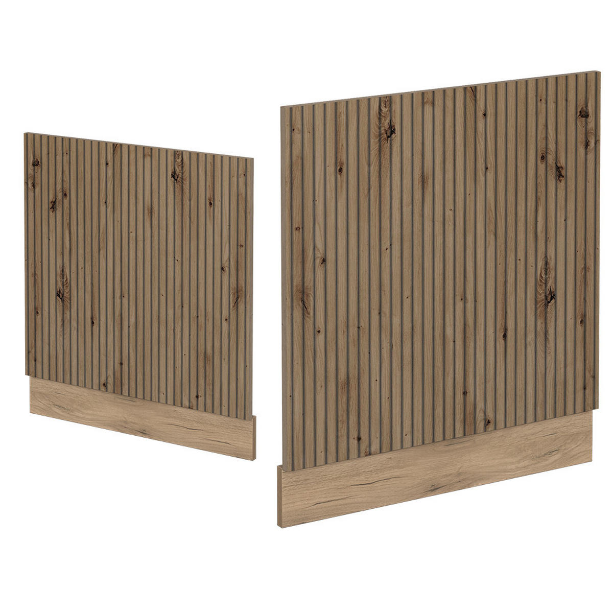 FRONTBLENDE R-Line Artisan-Eiche 60 cm, AP Eiche - Eiche Wotan/Eiche Artisan, Holzwerkstoff (60/57.2/1.6cm) - Vicco