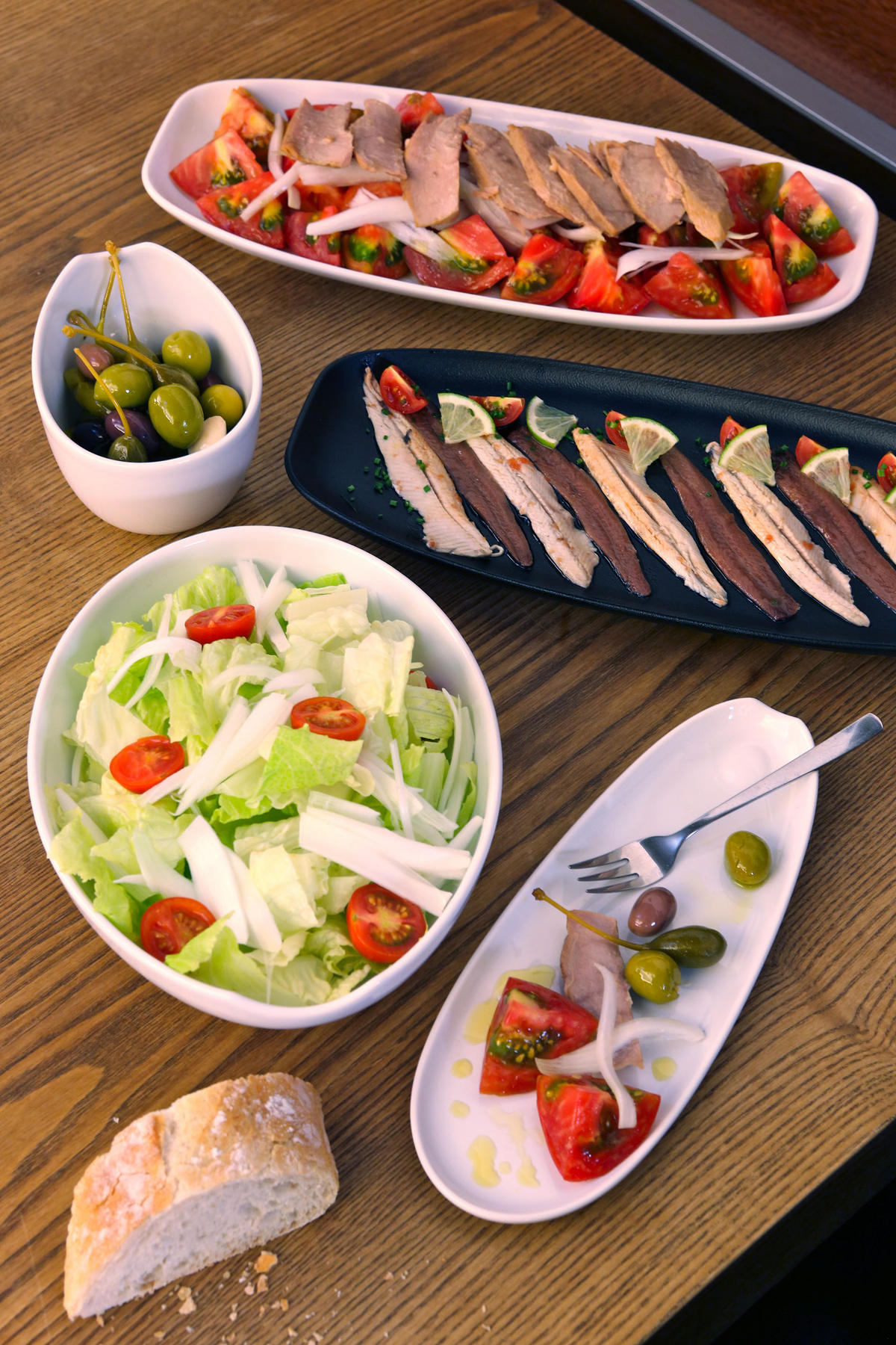 SERVIERPLATTE CLUB 36 cm x 15 cm Weiss - Weiß, Keramik (15/2.9/36cm) - Revol Porcelaine France