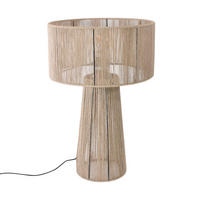 TISCHLAMPE Diro - Hellbraun, Metall (30/30/43cm) - Urban Interiors