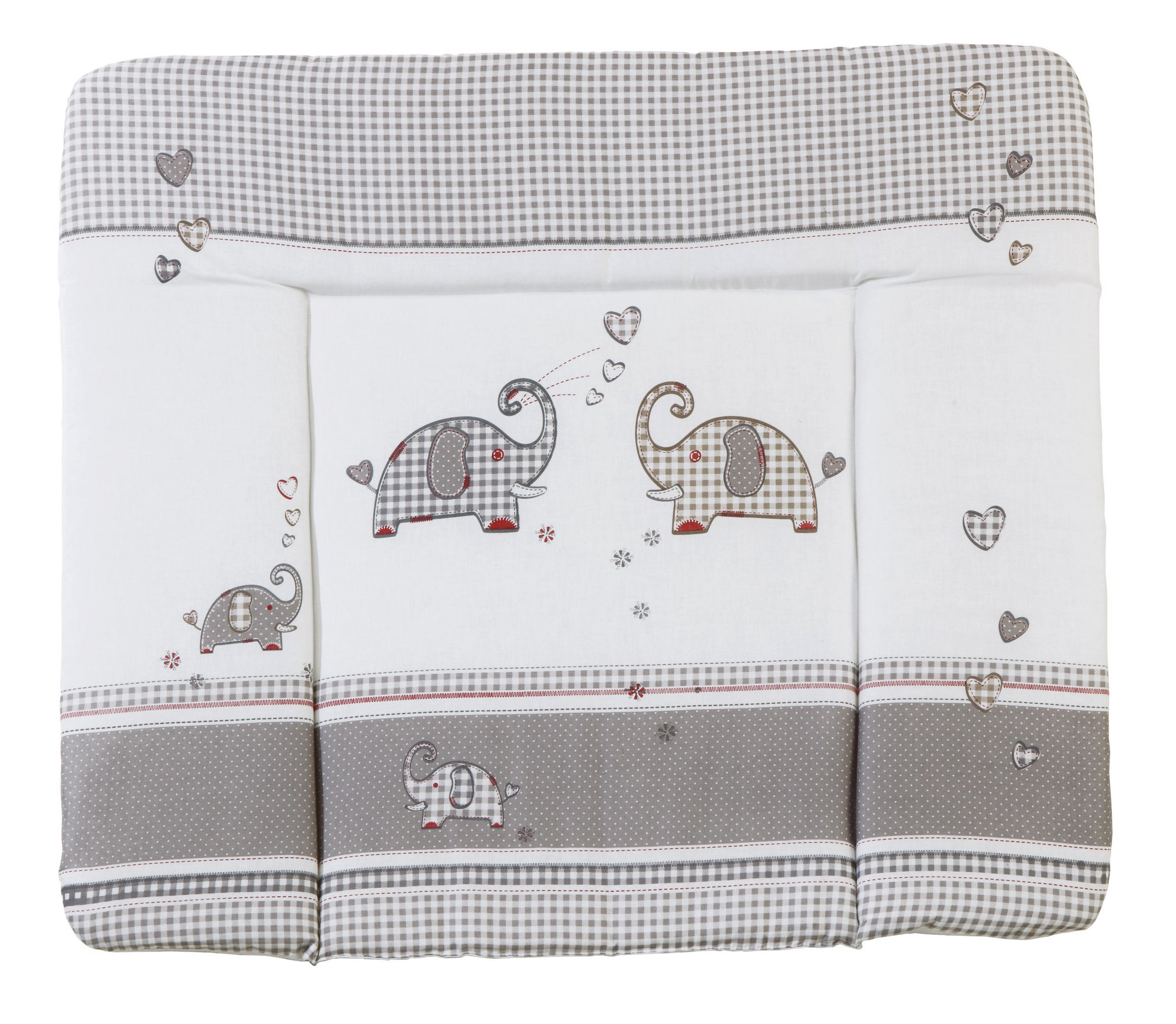 WICKELAUFLAGE Jumbo twins grau - Grau, Textil (85/75cm) - Roba