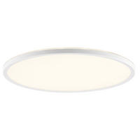 LED DECKENLEUCHTE Samora Weiß 42/42/2,6 cm - Weiß, Kunststoff (42/42/2.6cm) - Brilliant