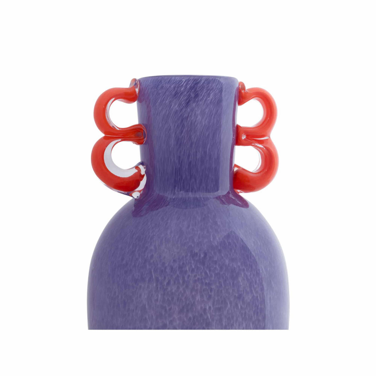 VASE Fiesta Large Lila 14.5/14.5/30 cm - Lila, Glas (14.5/30cm) - Present Time