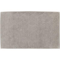 BADEMATTEN COORDINATES CARRÉ 2553 STONE - 727 - Grau, Textil (50/80cm) - Zöllner