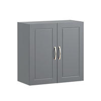 HÄNGESCHRANK Dunkelgrau - Grau, Holzwerkstoff (60/60/30cm) - SoBuy