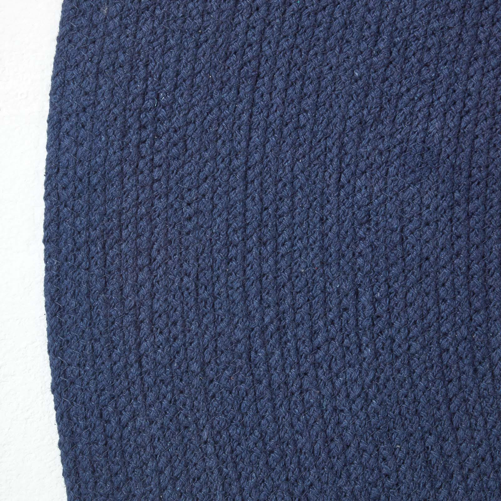 Thumbnail - Homescapes Teppichläufer, Dunkelblau, Textil, Oval, 66x200 cm, Teppiche & Böden, Teppiche, Teppichläufer