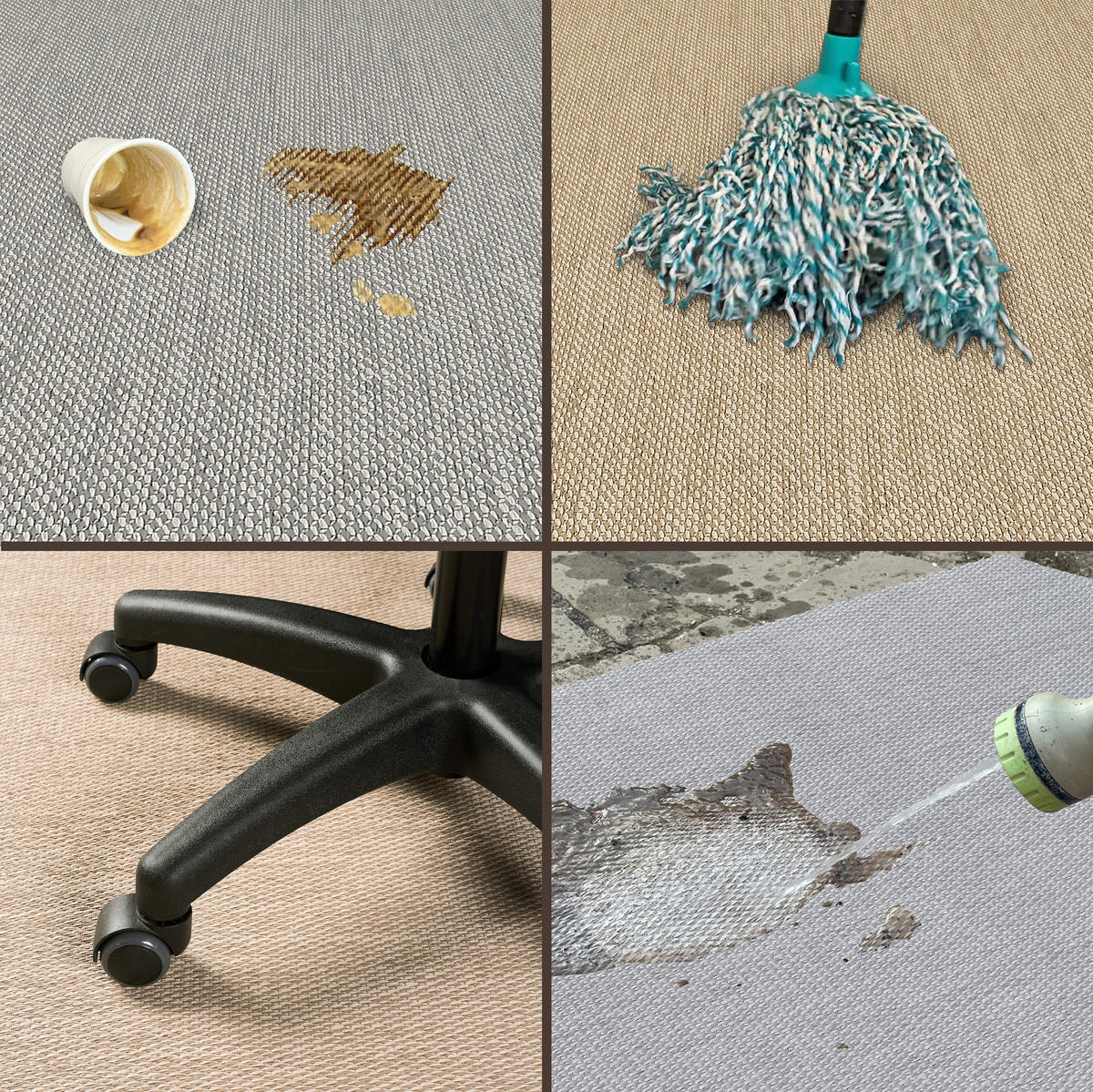 VINYLBODEN, Vinylboden Rolle, Premium Beige 200X200 cm - Beige, Kunststoff (200/200/2.8cm) - STORESDECO