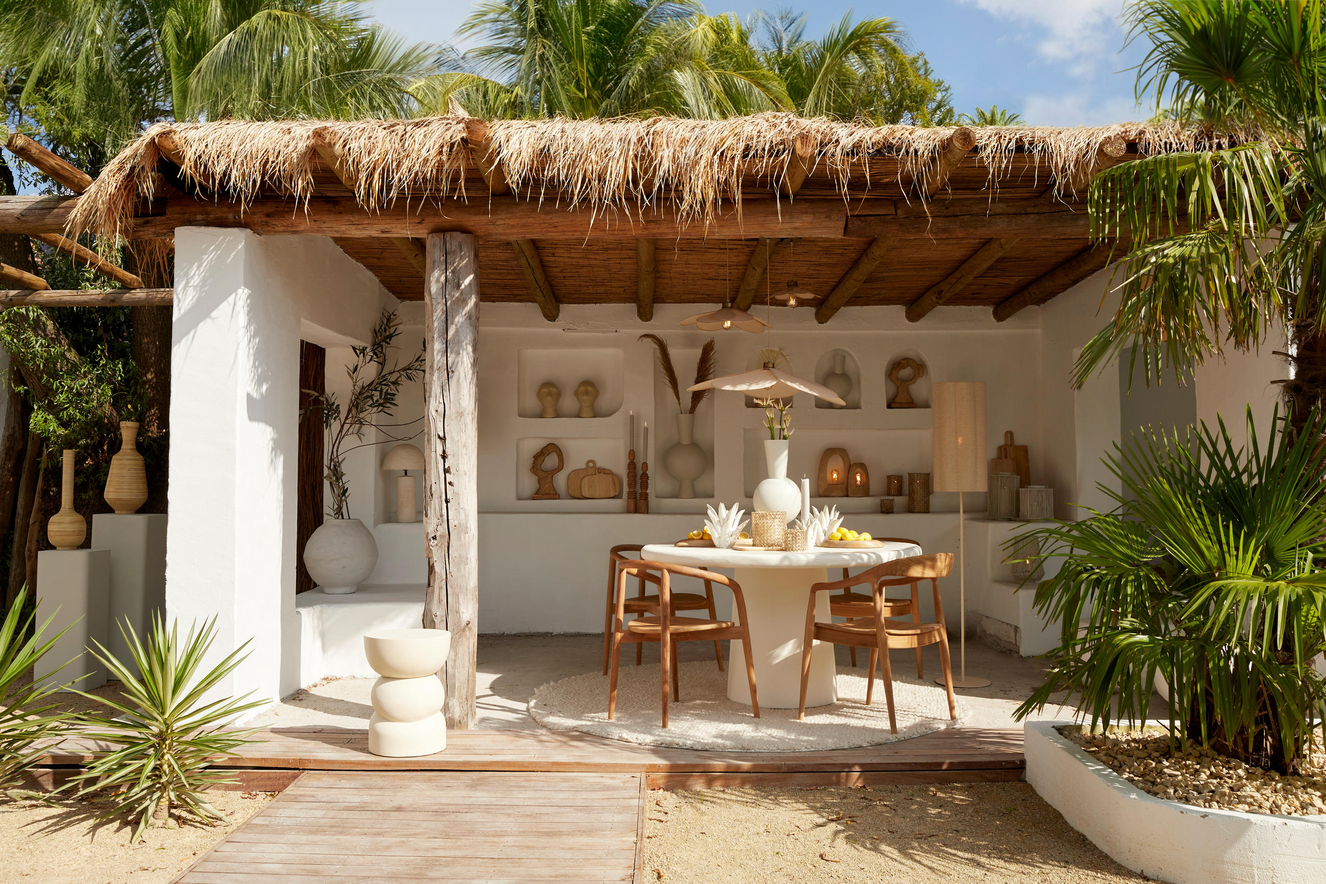 STEHLEUCHTE Fringe Braun Ø30/165 cm - Braun, Metall (30/30/165cm) - Light & Living