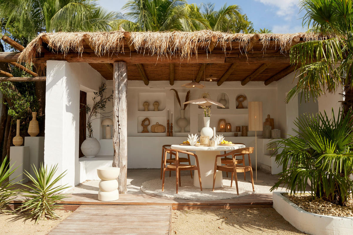 STEHLEUCHTE Fringe Braun Ø30/165 cm - Braun, Metall (30/30/165cm) - Light & Living