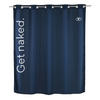 DUSCHVORHANG Polyester - Dunkelblau, Textil (180/200cm) - Tom Tailor