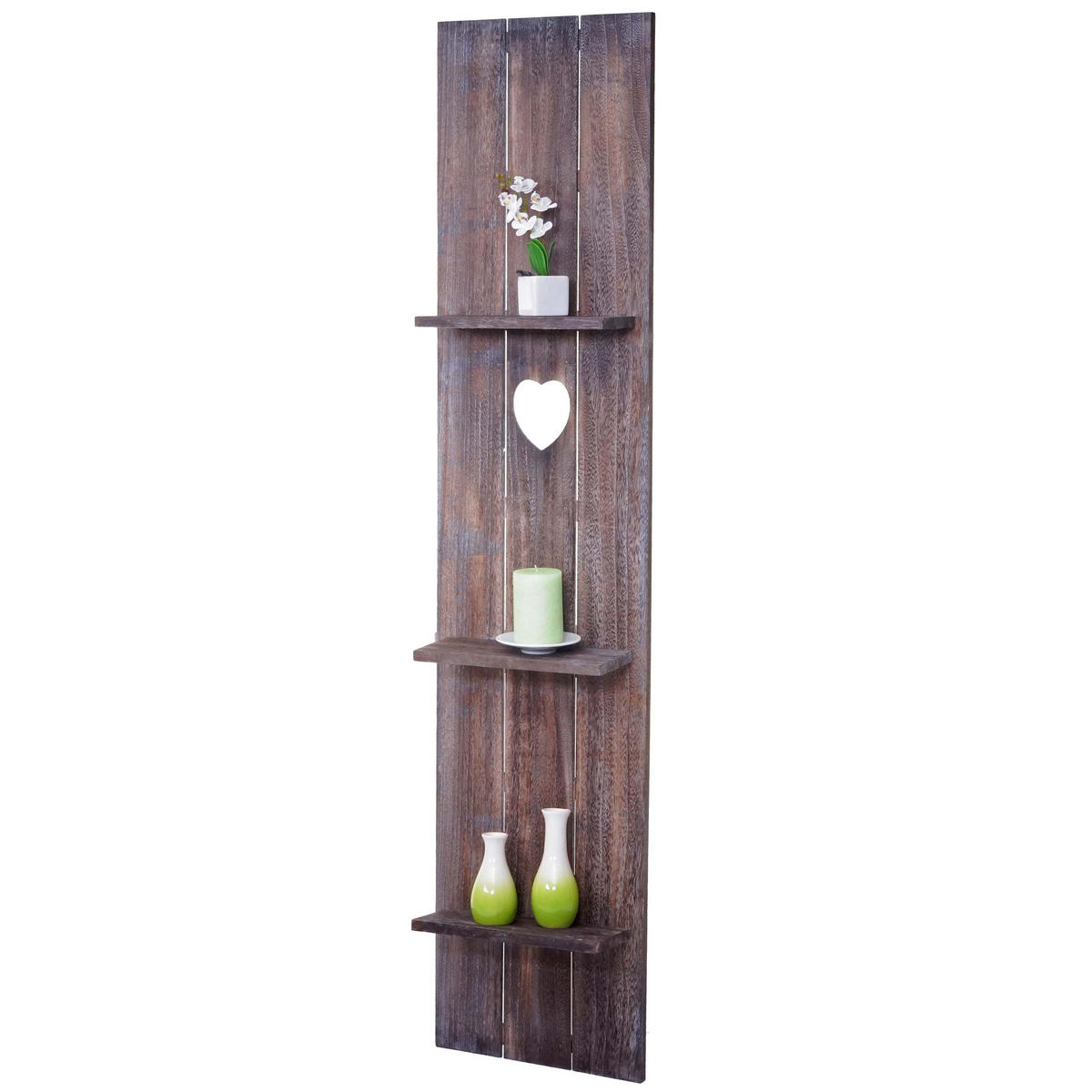 WANDREGAL Braun - Braun, Holz (33/150/13cm) - MCW