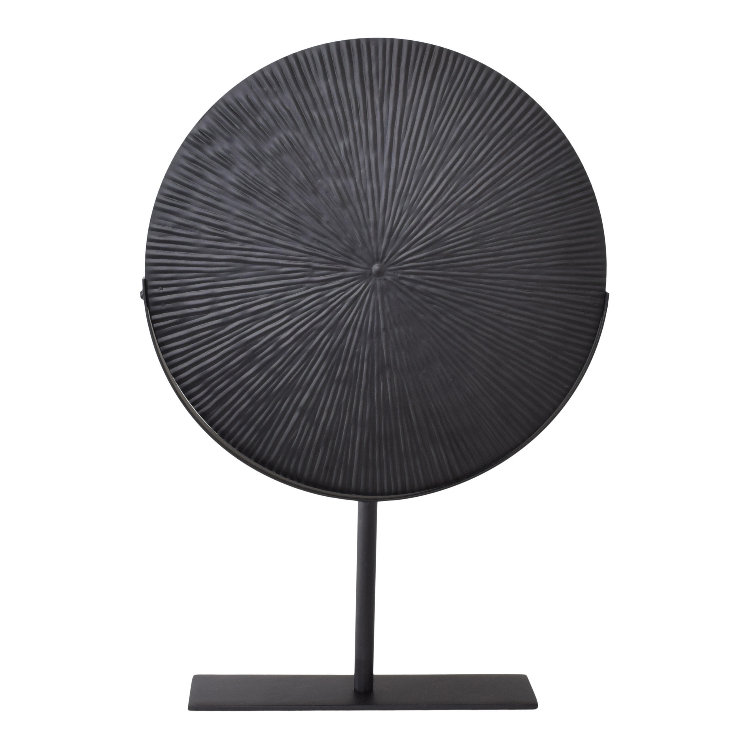 ORNAMENT Burst Schwarz - Schwarz, Metall (36/53/7cm) - LOFT42