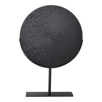 ORNAMENT Burst Schwarz - Schwarz, Metall (36/53/7cm) - LOFT42
