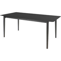 GARTENTISCH Crest - Schwarz - 180/90/75 cm - Schwarz, Glas (180/90/75cm) - Lesli Living