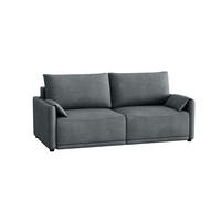 SCHLAFSOFA Mirena - Blaugrau, Holzwerkstoff/Textil (215/100/112cm) - Fun Möbel