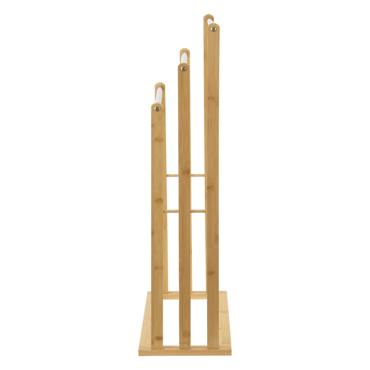 HANDTUCHSTÄNDER Porsanger - Naturfarben, Holz (46/84/24cm) - [en.casa]