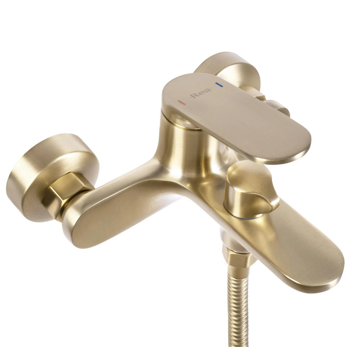 WANNENARMATUR MARCO BRUSH GOLD 19/15/11,5 cm - Goldfarben, Metall (15/11.5/19cm) - REA