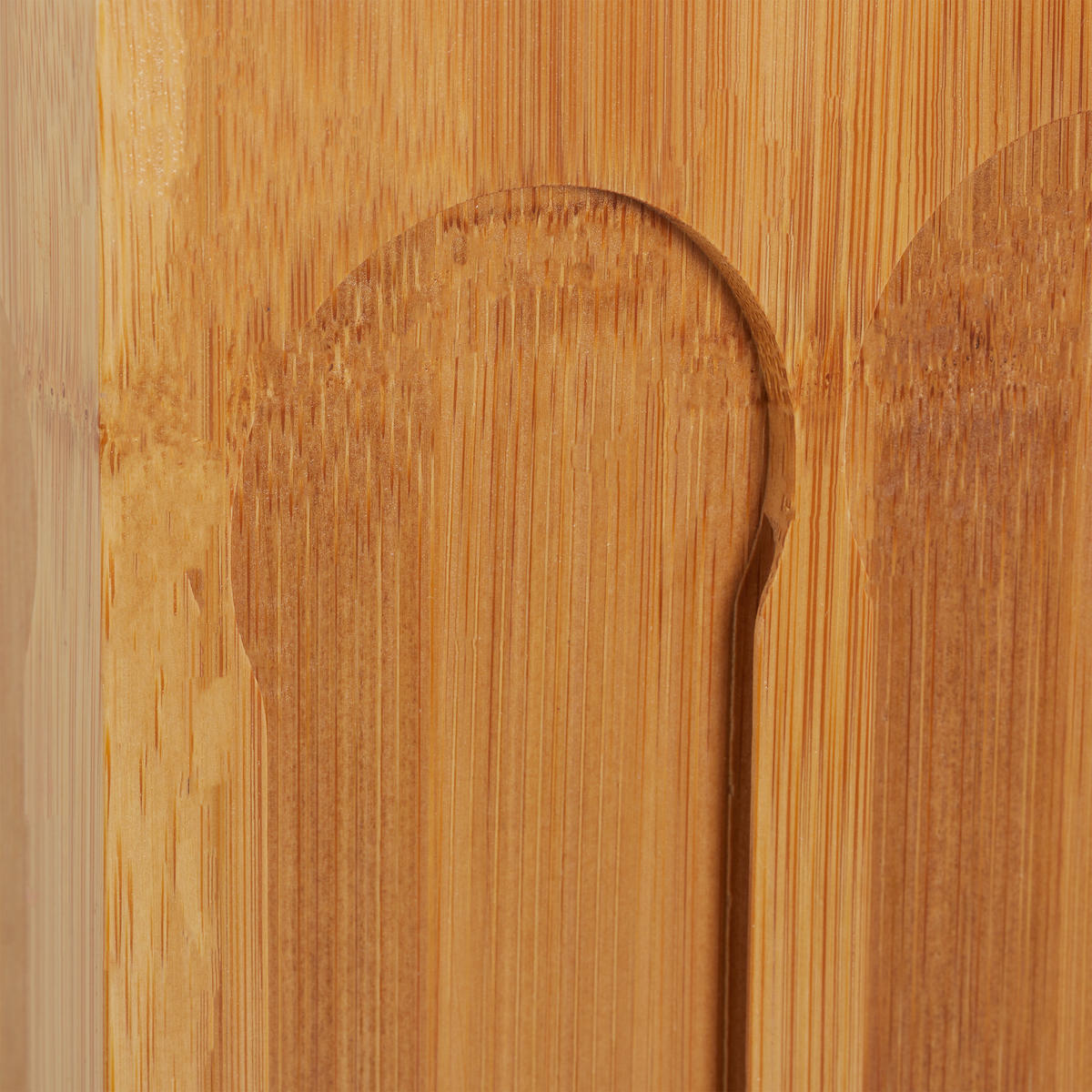 KAPSELHALTER - Hellbraun, Holz/Metall (14/40.5/14cm) - Relaxdays