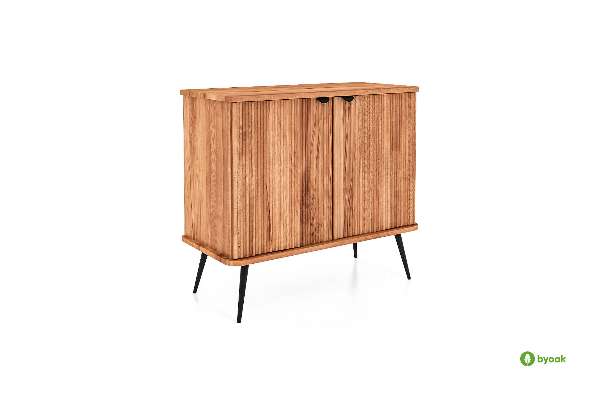 KOMMODE LINA - Kernbuche, Holz (97/87/46cm) - byoak