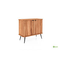KOMMODE LINA - Kernbuche, Holz (97/87/46cm) - byoak