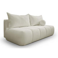 SCHLAFSOFA PIANO Ecru - Ecru, Holz (207/91/103cm) - Kaiser Möbel