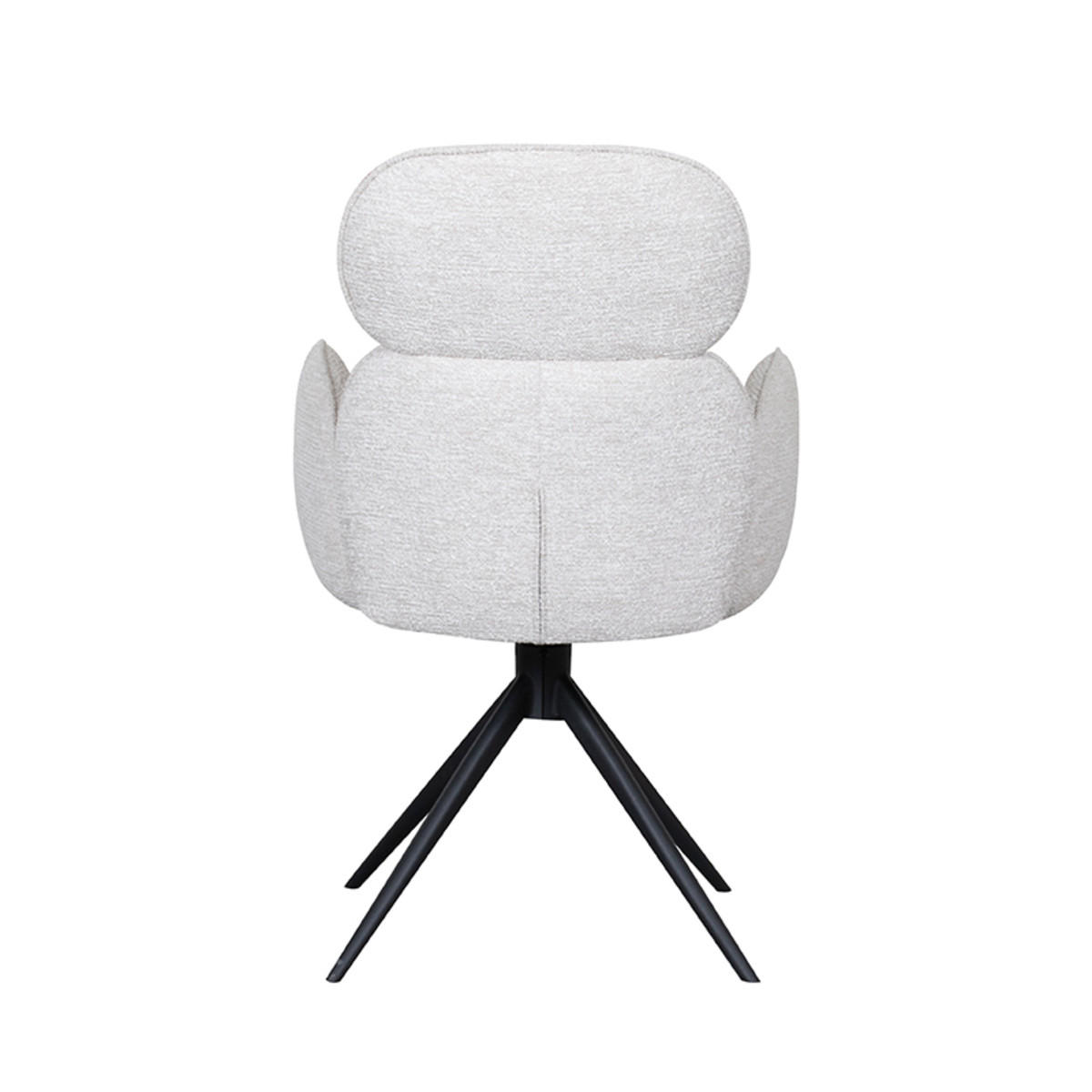 ESSZIMMERSTUHL Vidar Beige 62/58/91 cm 2er-Set - Beige, Textil (58/91/62cm) - LABEL51