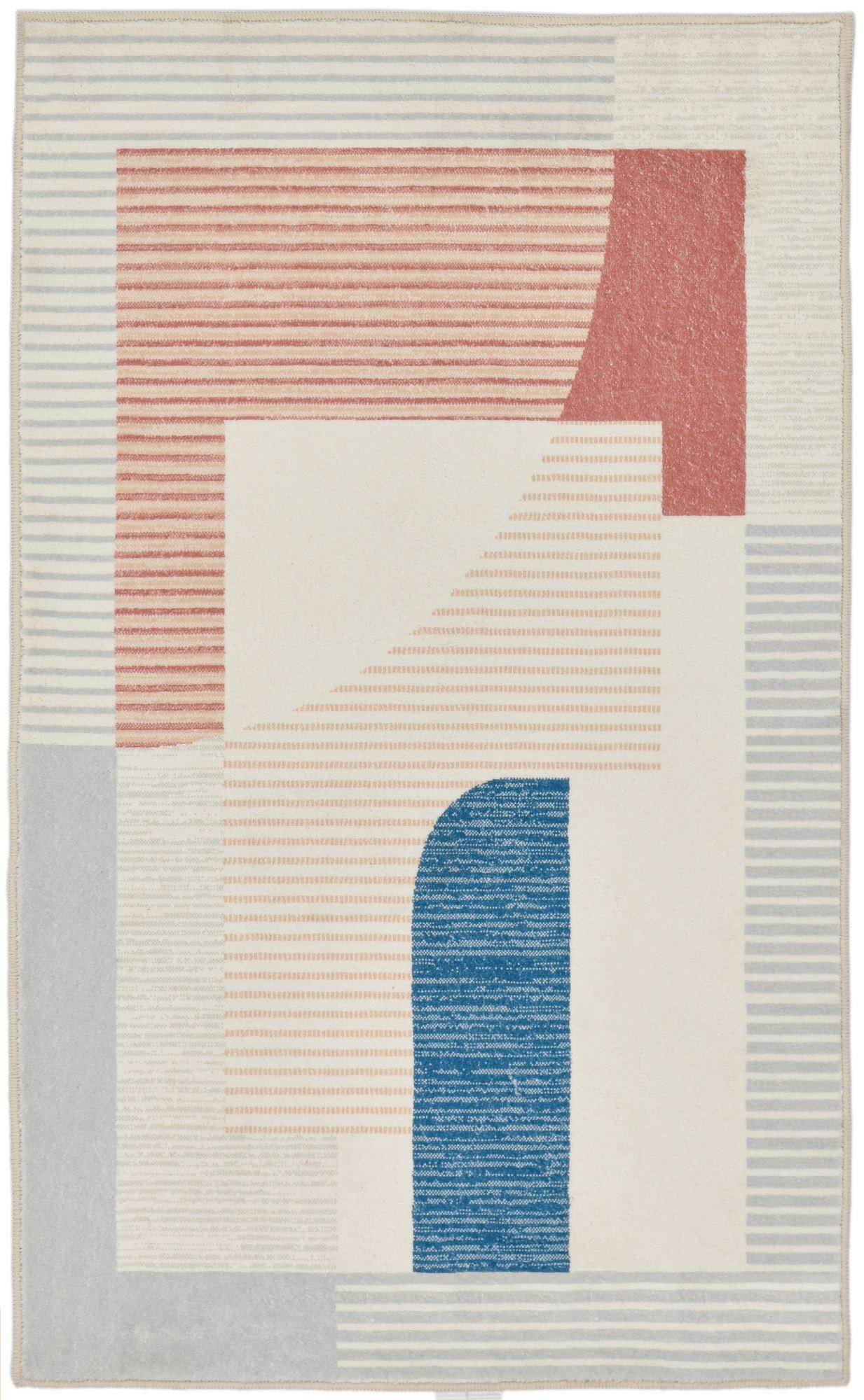 BADTEPPICH Ariella Grau 70x120 cm - Grau, Textil (70/120cm) - Gino Falcone