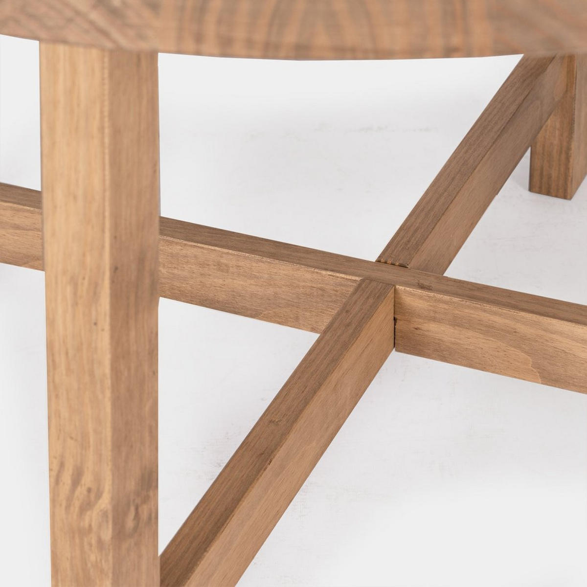 ESSTISCH Pienza Natürlich 120 cm x 78 cm - Naturfarben, Holz (120/120/78cm) - Klast Home