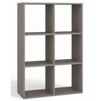 STANDREGAL Malax Grau 110 cm - Grau, Holzwerkstoff (110/75/30cm) - Selsey