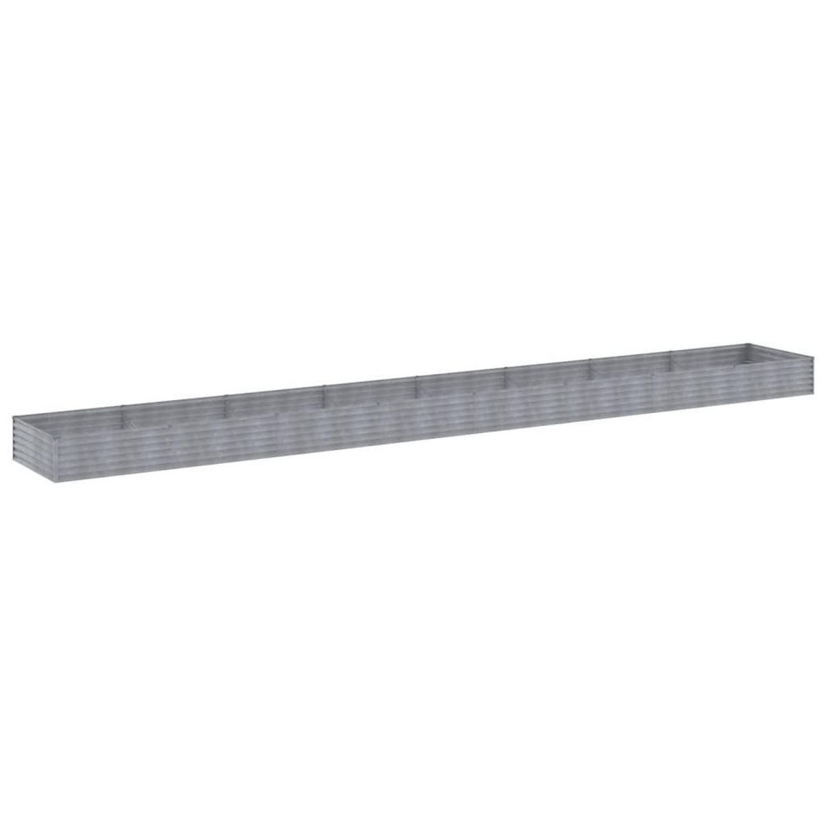 HOCHBEET aus Cortenstahl AKSEL 770x100x36 cm - Braun, Metall (770/36/100cm) - DELUKE