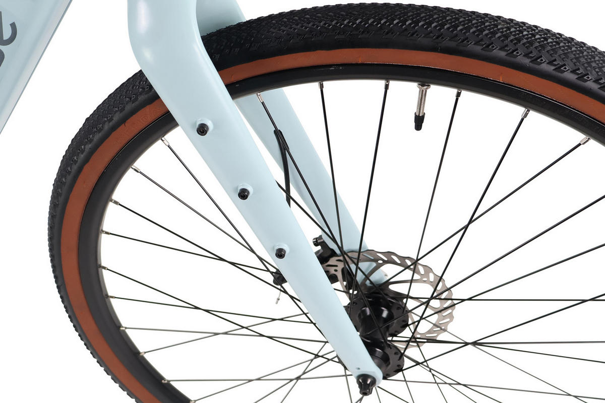 GRAVEL E-BIKE 28" GR10S - Blau, Metall (110cm) - LLOBE