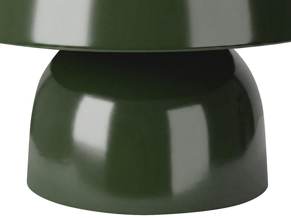 TISCHLAMPE - 31 x 31 - metall - khaki Sidney - Schlammfarben, Metall (31/31/25cm) - Vente-Unique