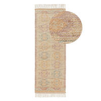 JUTELÄUFER Himal Multicolor 70x200 cm - Multicolor, Textil (70/200cm) - benuta Pop