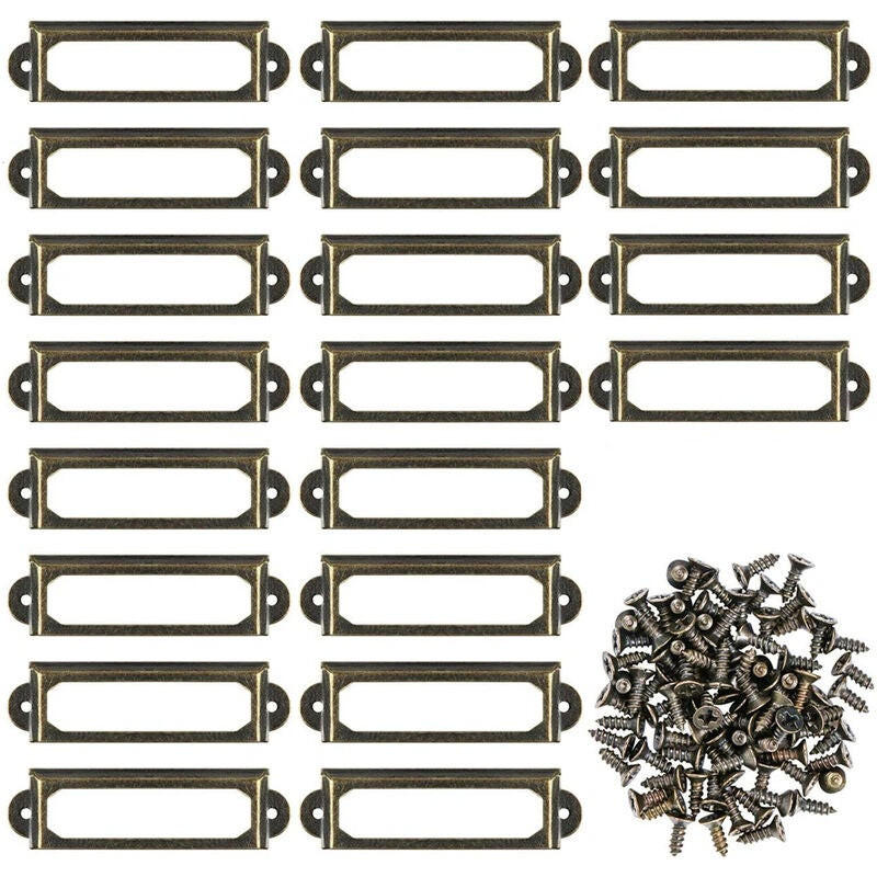 MÖBELGRIFF 20er-Set 60x17 mm - Orange, Metall (1.7/0.5/6cm)