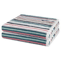 DUSCHTUCH Vita 2er-Set - Dunkelgrün, Textil (70/140cm) - Ross