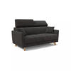 SCHLAFSOFA Francy - Schwarz, Metall (180/92/97cm) - Divani.store