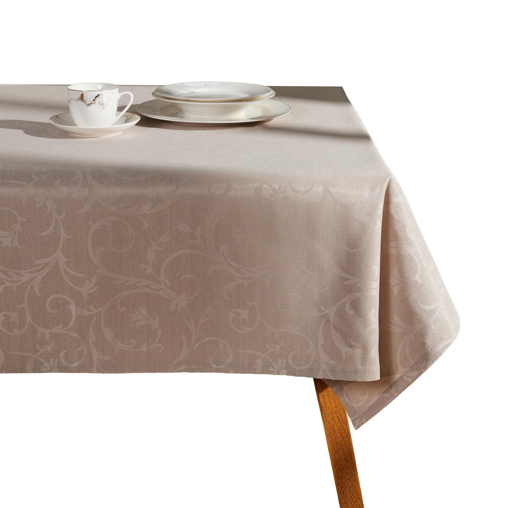 TISCHDECKE Avenis - Ecru, Textil (300/150/1cm) - home&you