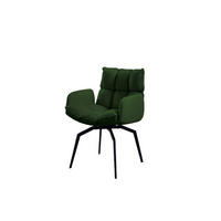 ESSZIMMERSTUHL BARO Grün Webstoff Drehbar (360°) (1er-Set) - Grün, Kunststoff/Textil (59/86/65cm) - KAWOLA