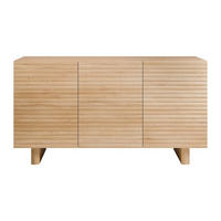 SIDEBOARD - 150 cm x 41.8 cm - holz - naturfarben hell Ludima - Naturfarben, Holz (150/81.3/41cm) - Vente-Unique