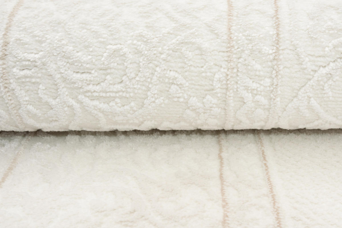 TEPPICH HERA Weiß 160/220 cm - Weiß, Textil (160/220cm) - Tapiso