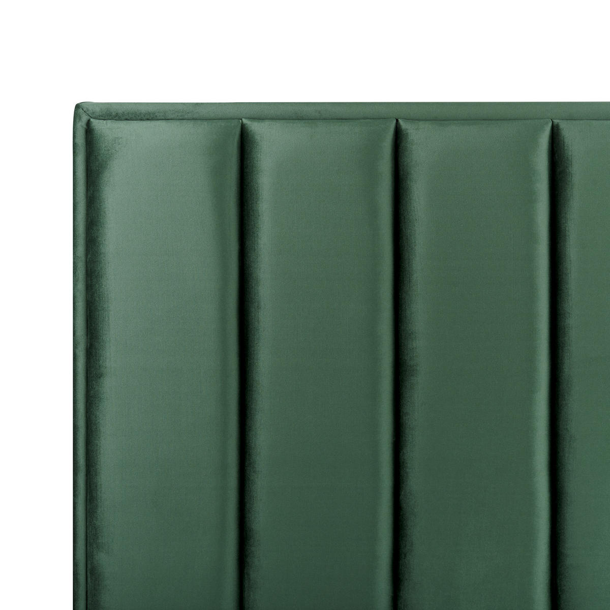 POLSTERBETT 140x200 cm Grün Sezanne - Grün, Textil (140/200cm) - Beliani